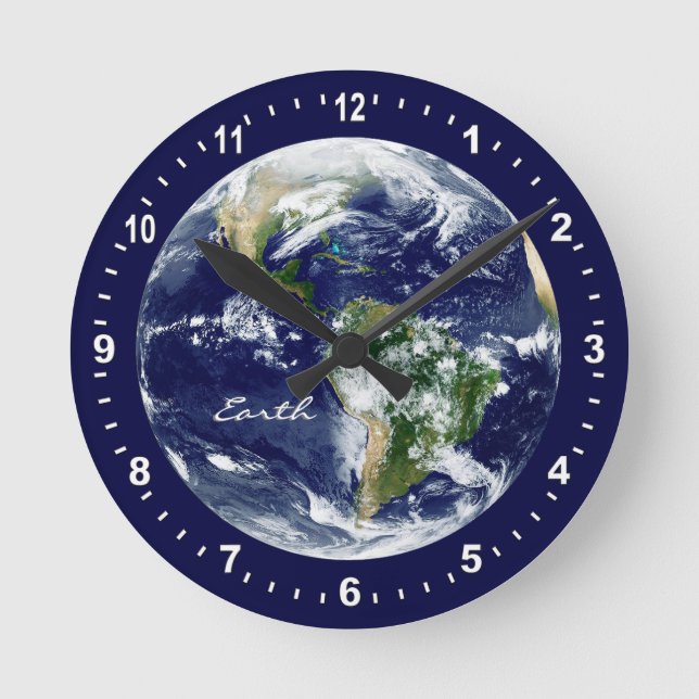 Ronde Astronomie & Horloge Terre, Espace (Recto)