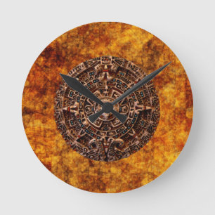 Ronde Calendrier Sun Maya Horloge de l'histoire mexicain