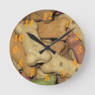 Ronde Chien Traite Horloge