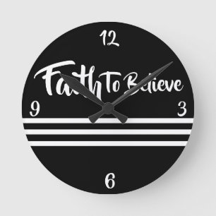 RONDE COLLECTION DE DONS DE FOI - HORLOGE ROND