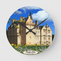 Ecosse Brodie Clan's Castle Photo Wall Horloge