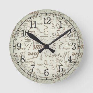 Ronde Être vintage horloge
