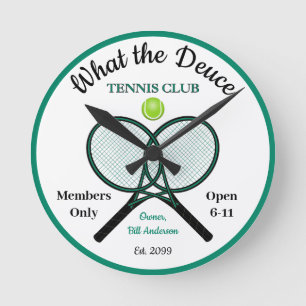 Ronde Fête des pères Tennis Club Bar Pub Lounge Horloge