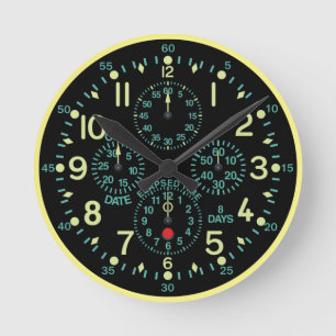 Ronde "Forteresse Volante" Horloge Aérontaire