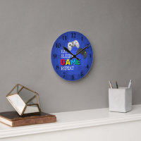 Gamer coloré | Horloge du jeu vidéo