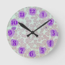 Hématologie, RBC, horloge WBC