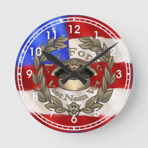 Ronde Horloge Air Force Viet Nam Vet