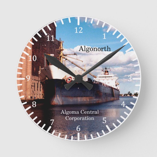 Ronde horloge algonorth (Recto)
