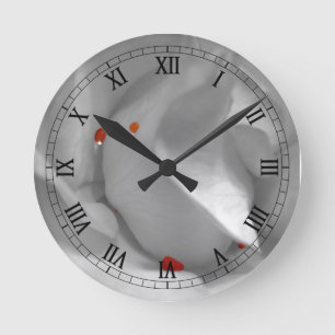 Ronde Horloge aquarelle éolienne