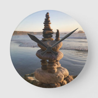 Ronde Horloge artistique Big Sur Rock