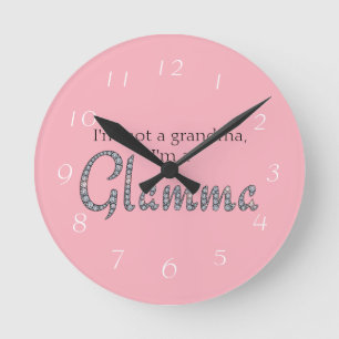 Ronde Horloge bling de Glamma