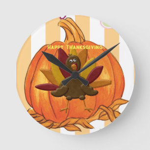 Ronde Horloge bon thanksgiving