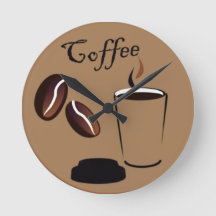 Horloge café Brown
