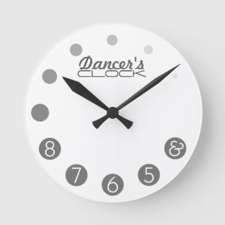 Ronde Horloge danseuse pour une danseuse.