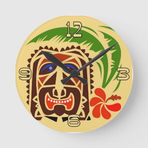 Ronde Horloge de club de Tiki