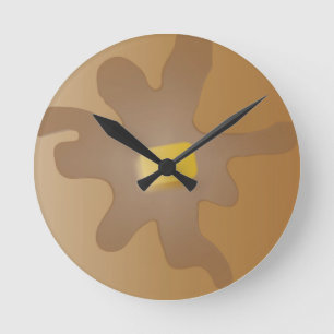 Ronde Horloge de crêpe