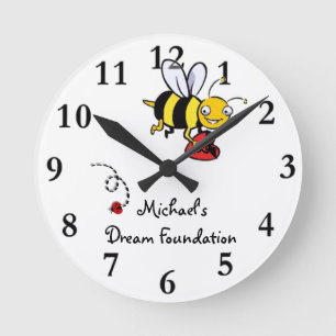 Ronde Horloge de forces de défense principale d'abeille