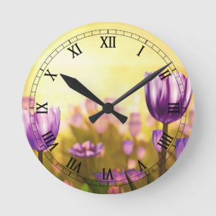 Ronde Horloge de jubilé pourpre