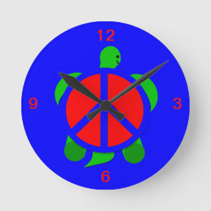 Ronde Horloge de la paix de la tortue