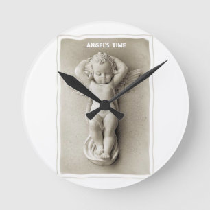 Ronde Horloge de l'ange bébé