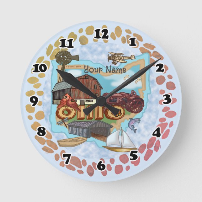 Ronde Horloge de l'Ohio (Recto)