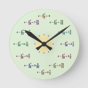 Ronde Horloge de maths