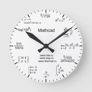 Ronde Horloge de maths
