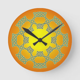 Ronde Horloge de noeud celtique