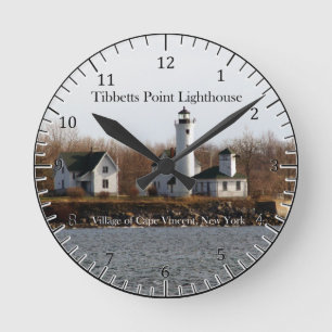 Ronde Horloge de phare de point de Tibbetts