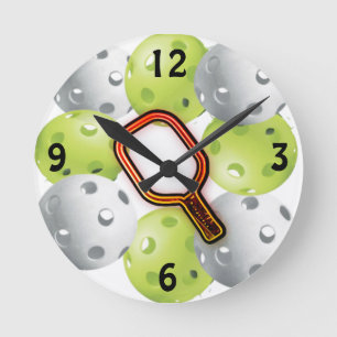 Ronde Horloge de Pickleball (milieu)