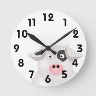 Ronde Horloge de porc