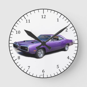 Ronde horloge de Super Bee 1970