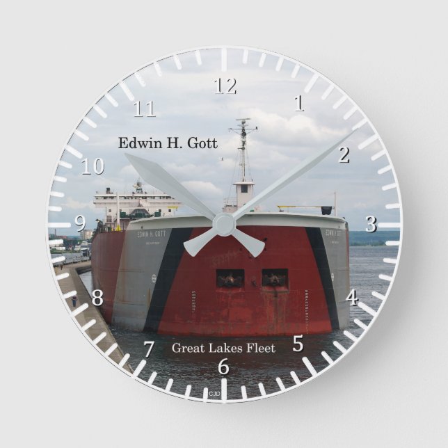 Ronde Horloge d'Edwin H. Gott (Recto)