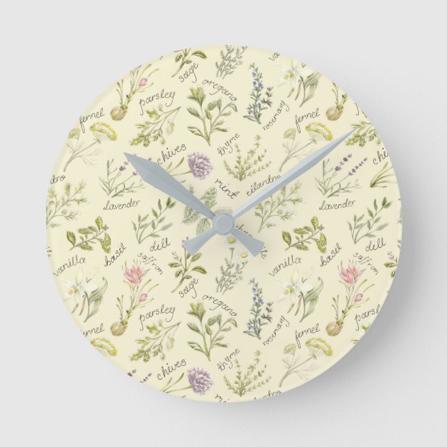 Ronde Horloge des herbes et des épices (Recto)