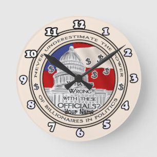 Ronde Horloge des milliardaires politiques