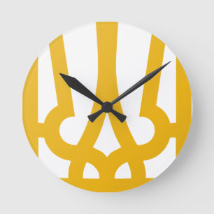 Ronde Horloge d'or de Trident