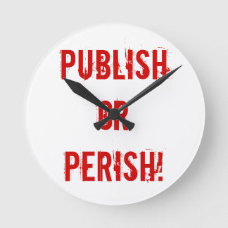 Ronde Horloge d'ouverture - Publier ou périr