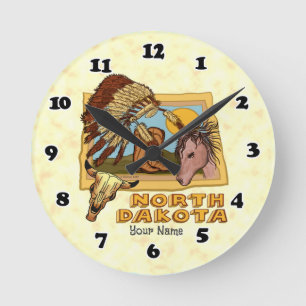 Ronde Horloge du Dakota du Nord