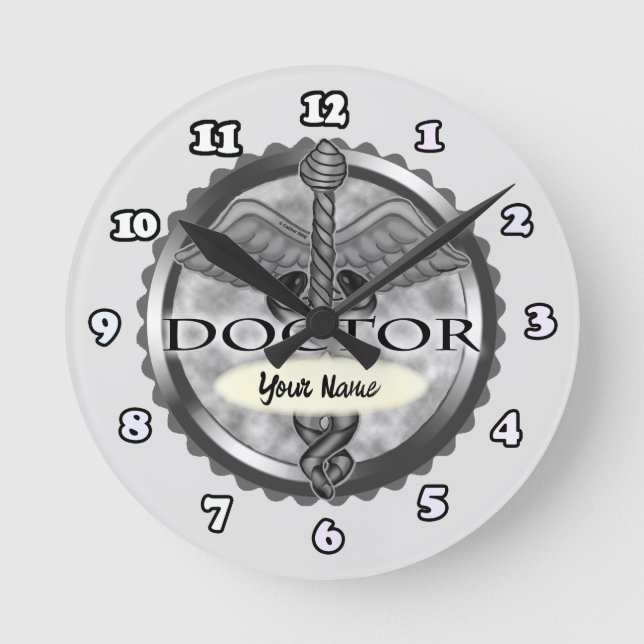 Ronde Horloge du docteur Caduceus (Recto)