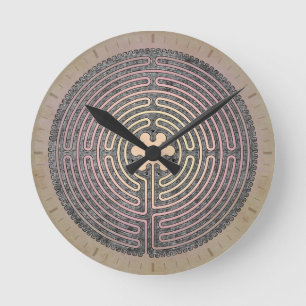 Ronde Horloge du mur du Labyrinthe