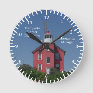Ronde Horloge du phare de Marquette Harbor