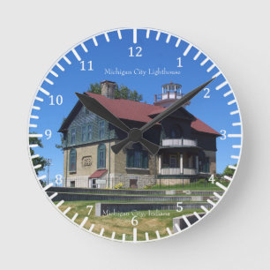 Ronde Horloge du phare de Michigan City