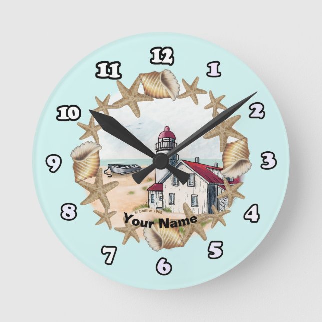 Ronde Horloge du phare de Seashell (Recto)