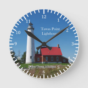 Ronde horloge du phare de Tawas Point