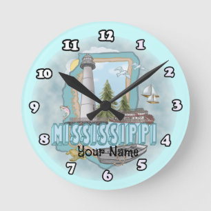 Ronde Horloge du phare du Mississippi