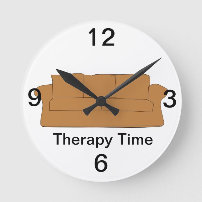 Ronde Horloge du temps de thérapie (Recto)