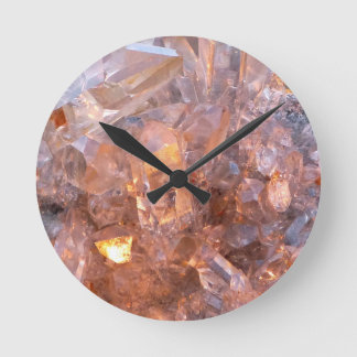 Ronde Horloge en cristal quartz