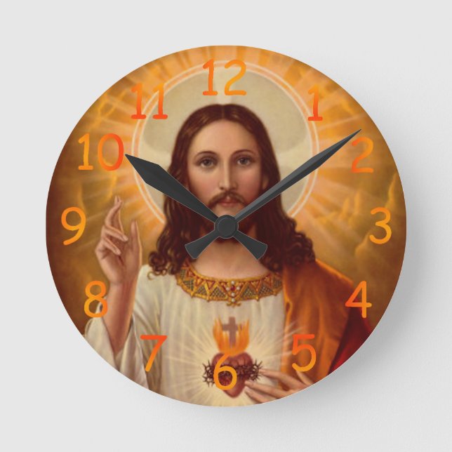 Ronde Horloge Jésus (Recto)