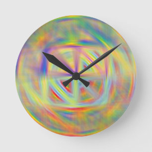 Ronde Horloge kaléidoscope