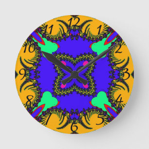 Ronde Horloge Kaleidoscope